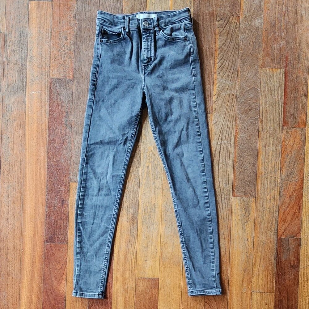 Topshop Moto Jamie Gray Stretch Skinny Jeans Size 26